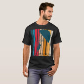 T-shirt Retro 1970's Style Parasail Parasail Parasaile (Devant entier)