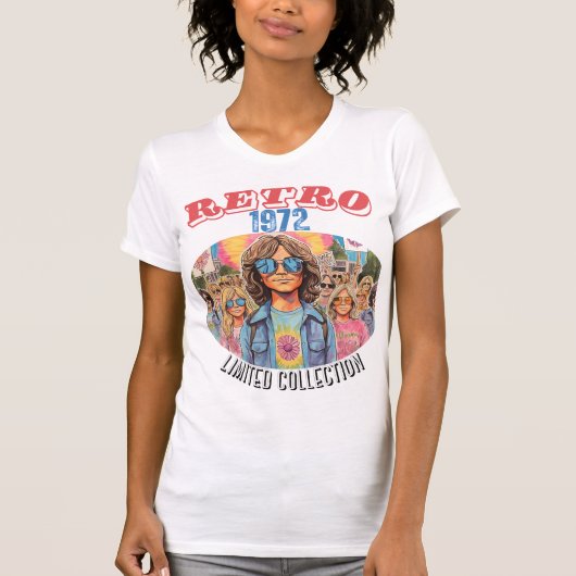 T-SHIRT RETRO 1972 - RETRO REVIVAL (COLLECTION LIMITÉE) (Devant)