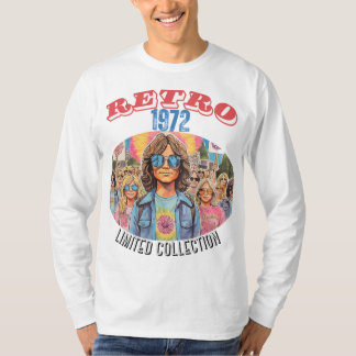 T-SHIRT RETRO 1972 - RETRO REVIVAL (COLLECTION LIMITÉE)