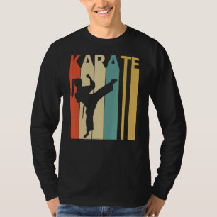 T-shirt Rétro 1980 Karate Mom