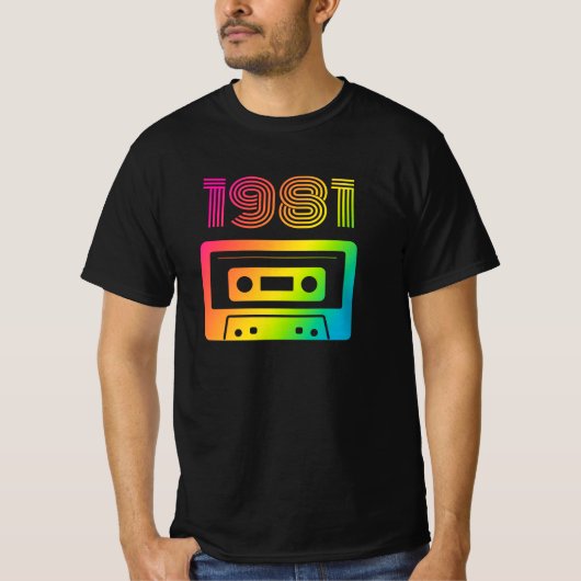 T-Shirt Rétro 1981 (Devant)