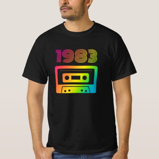 T-shirt rétro 1983 (Devant)
