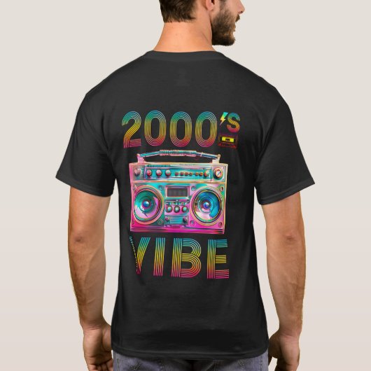 T-shirt Retro 2000's Vintage Y2KVibes (Dos)