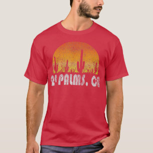T-shirt Retro 29 Palms California Desert Sunset Vintage