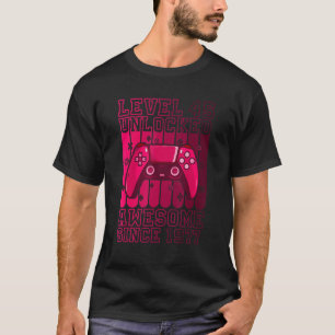 T-shirt Retro 45ans Anniversaire 1977 Gamer 45 ans Anniver