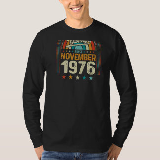 T-shirt Rétro 46e anniversaire 46 ans d'être stupéfiant No
