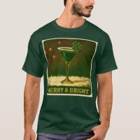 Retro 50s Trèfle à 4 Feuilles Martini de Noël Irla