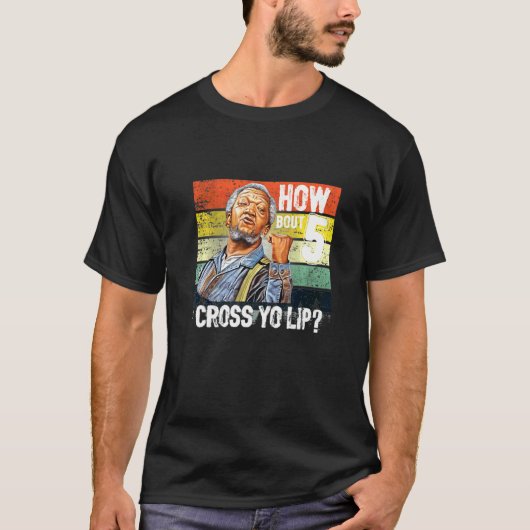 T-shirt Retro 5 Cross Sanford Et Son Drôle Pour Les Hommes (Devant)
