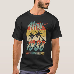 T-shirt Retro 84 Ans 84e Anniversaire Vintage Retro Jul