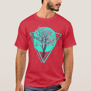 T-shirt Retro 90s Art Japon Fleur Sakura Vaporwave Cherry
