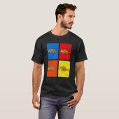 T-shirt Retro Aardvark (Devant entier)