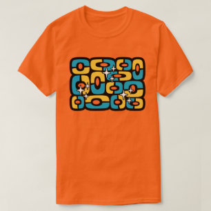 T-shirt Rétro abstrait cosmique moderne du milieu du siècl