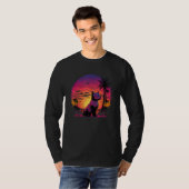 T-shirt Retro Aesthetic Westie dog_1 (Devant entier)