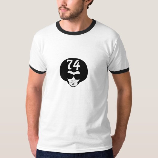 T-shirt Rétro Afro 74 (Devant)