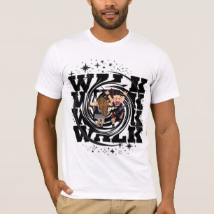 T-shirt rétro Anime Star Warrior