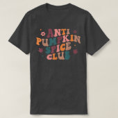 T-shirt Retro Anti Citrouille Spice Club Citrouille Seine (Design devant)