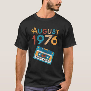 T-shirt Rétro Août 1976 Edition Limitée 45E Anniversaire 4