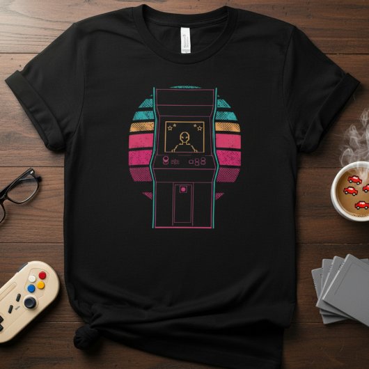 T-shirt Retro Arcade Cabinet