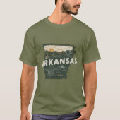 T-shirt Rétro Arkansas State (Devant)