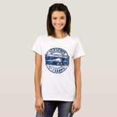T-shirt Rétro art d'aviation (Devant entier)