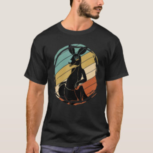 T-shirt Retro Australian Animal Australia Kangaroo