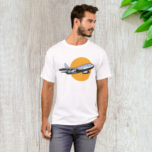 T-shirt Retro Avion Vintage Jet Voyage Design