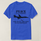 T-shirt Rétro B1 Lancer Bomber Plane Funny Nuke Bombe Sayi (Design devant)