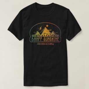 T-shirt Rétro Banff Sunshine Ski Adventure est en attente