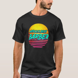 T-shirt Retro Barber Profession