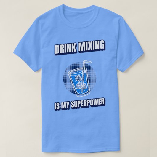 T-shirt Rétro-barman (Design devant)