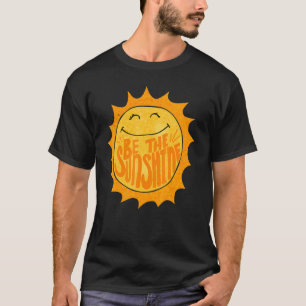 T-shirt Retro Be The Sunshine Summer Vibes Sweet Summer Ti