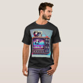 T-shirt "Retro Beatwave : Vibes Rétro, Rythme Moderne !" (Devant entier)