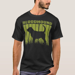 T-shirt Retro Bloodhound Chien cadeau Vintage