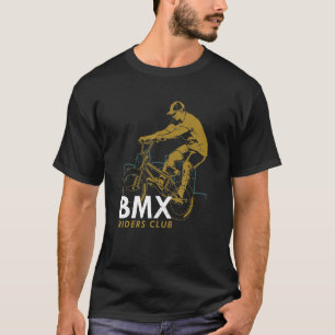 T-shirt Rétro BMX Riders Club BMX Rider