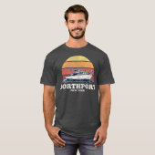 T-shirt Retro Boat (Devant entier)