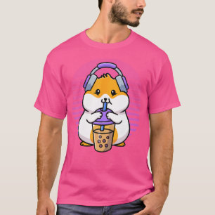 T-shirt Rétro Boba Et Chemise Kpop Kawaii Hamster K-Pop Me
