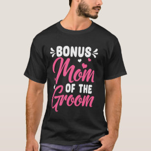 T-shirt Rétro Bonus-Maman du marié belle-mère Fêtes des Mè