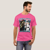 T-shirt Retro Bootleg Design Central Cee X Santan Dave Kid (Devant entier)