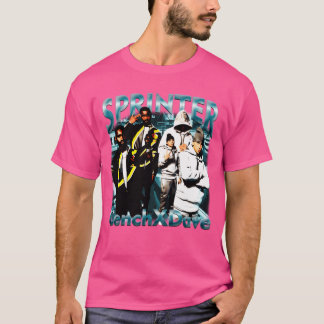 T-shirt Retro Bootleg Design Central Cee X Santan Dave Kid