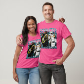 T-shirt Retro Bootleg Design Central Cee X Santan Dave Kid (Unisexe)