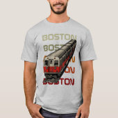 T-shirt Retro Boston Tee (Devant)