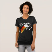 T-shirt Retro Bowling Fun Bowling (Devant entier)