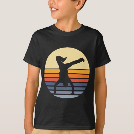 T-shirt Retro Breakdance (Devant)