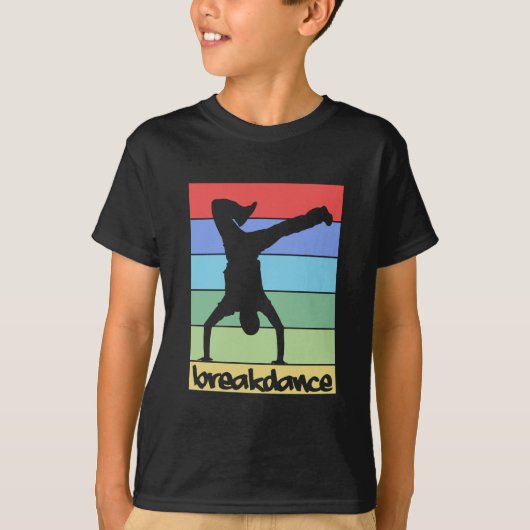 T-shirt Rétro Breakdance (Devant)