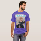 T-shirt rétro brillant (Devant entier)