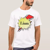 T-shirt Retro bubble color comic (Devant)