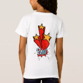 T-Shirt Retro bubble color comic (Dos)