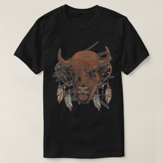 T-shirt Retro Buffalo (Design devant)