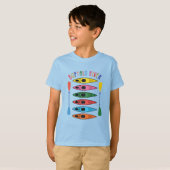T-shirt Retro Buffalo River Kayak (Devant entier)