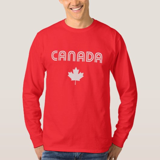 T-shirt Rétro Canada (Devant)